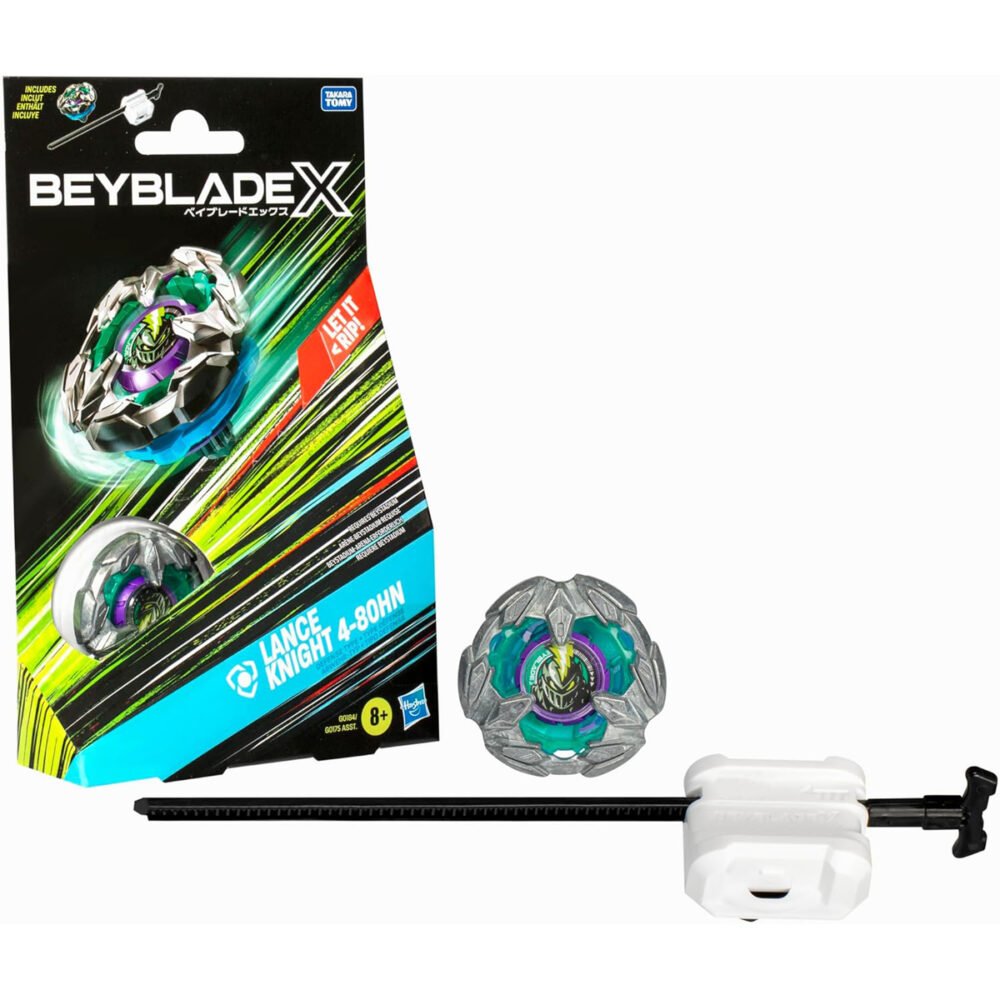 Beyblade X Lance Knight 4-80HN con Lanzador