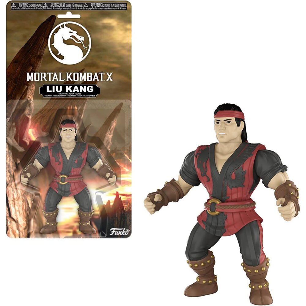 Mortal Kombat X Retro Style – Liu Kang Action Figure