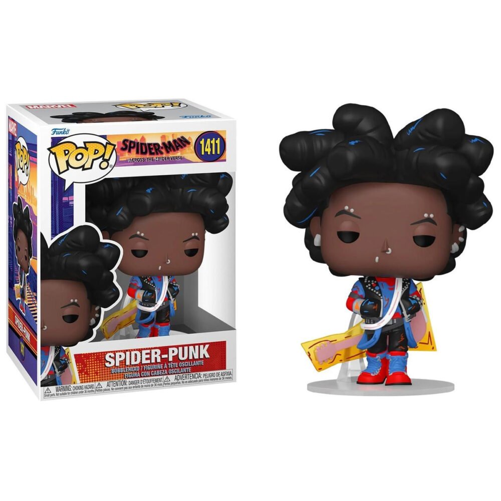 Funko Pop! Marvel: Spiderman Across The Spider-verse – Spider-punk