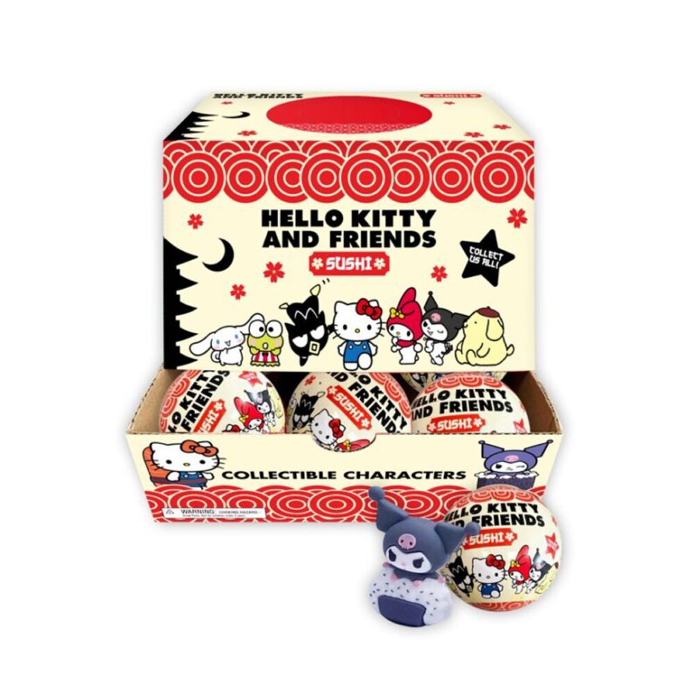 Hello Kitty Sushi – 3D figurines en capsula figura coleccionable