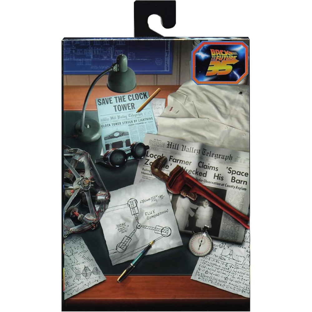 Neca Dr. Emmet Brown Back to the Future Action Figure