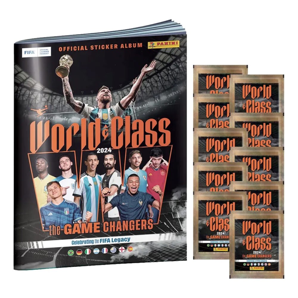 Panini Fifa World Class 2024 Sobre Figuritas 10 + Album