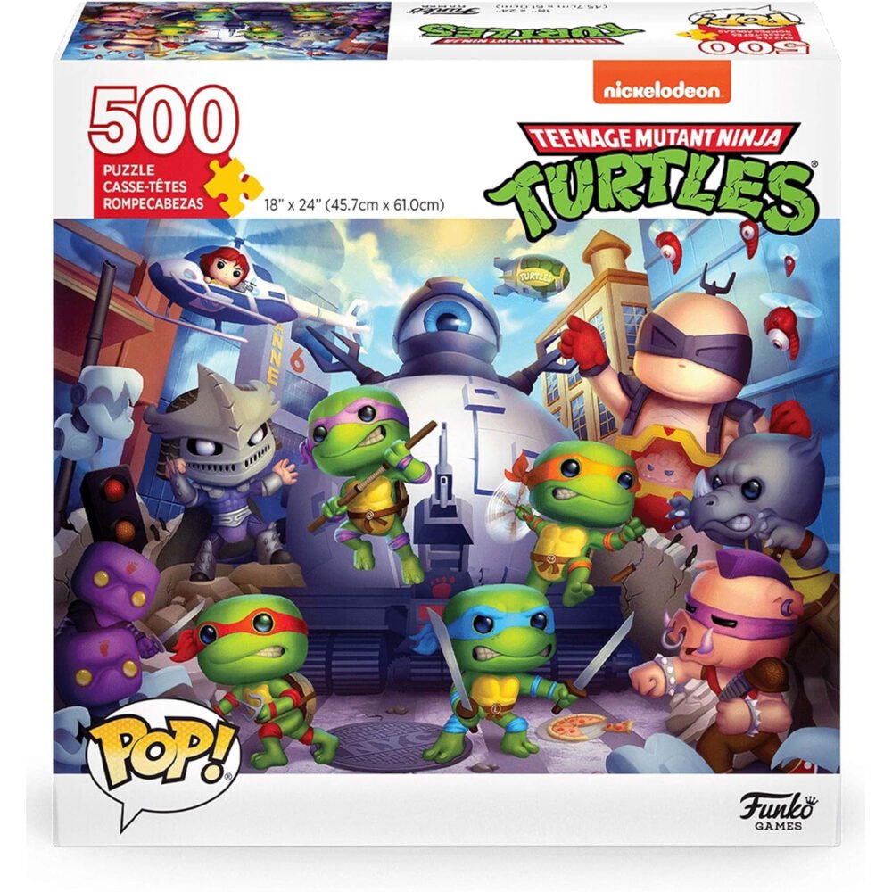 Funko Games! Puzzle De 500 Pcs Tortugas Ninja