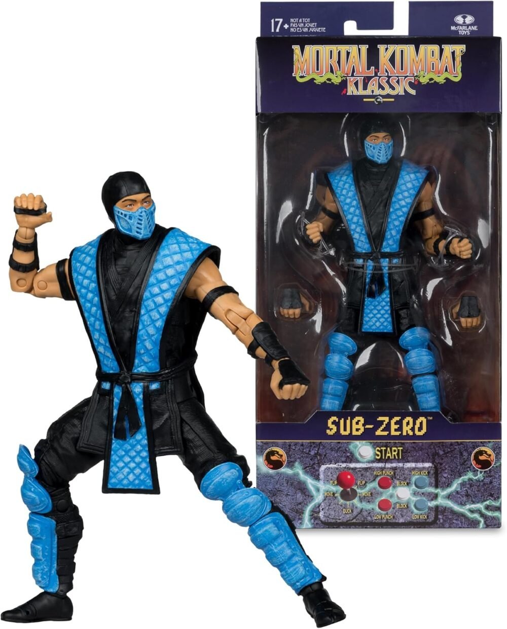McFarlane Toys – Mortal Kombat Klassic – Sub-zero 17,5cm