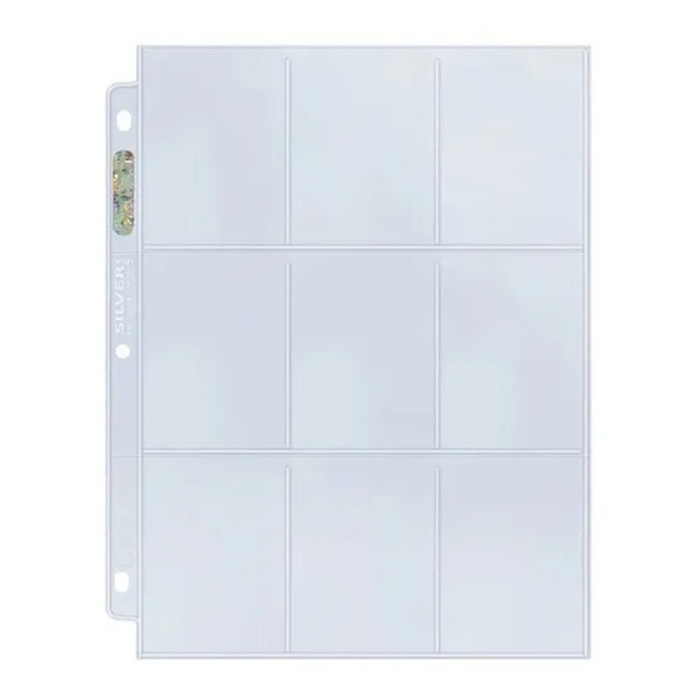 Ultra Pro 9-pocket Silver Series (c/u)
